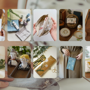 刺繡小布物創作班｜工具材料箱將於9月下旬寄出