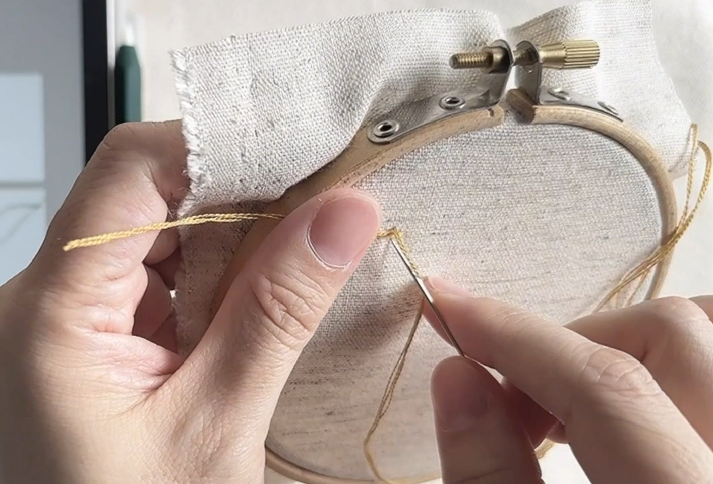 起針囉，內含穿線技巧！