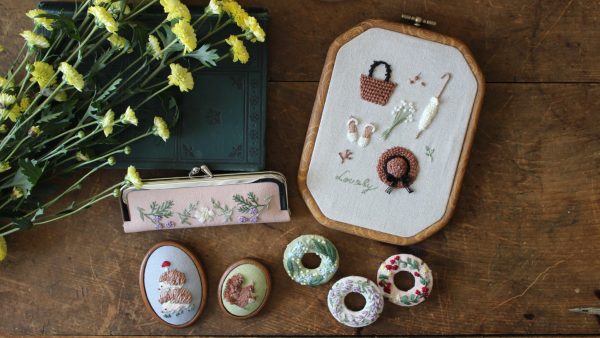 刺繡小旅行｜線上課程附送材料包9月底出貨